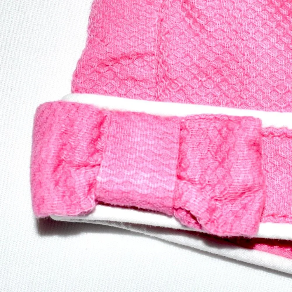 Gymboree Pink Shorts with White Piping and Front Pockets - 3T